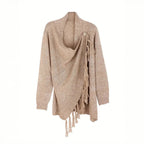 Autumn And Winter Loose Sweater Coat Plus Size