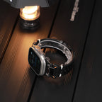 Mechanical Style Cowhide Modified Strap